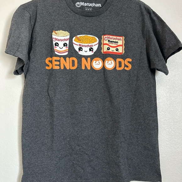 Maruchan Mens T-Shirt - Send Noodles Noods Image (Medium) - Picture 2 of 5